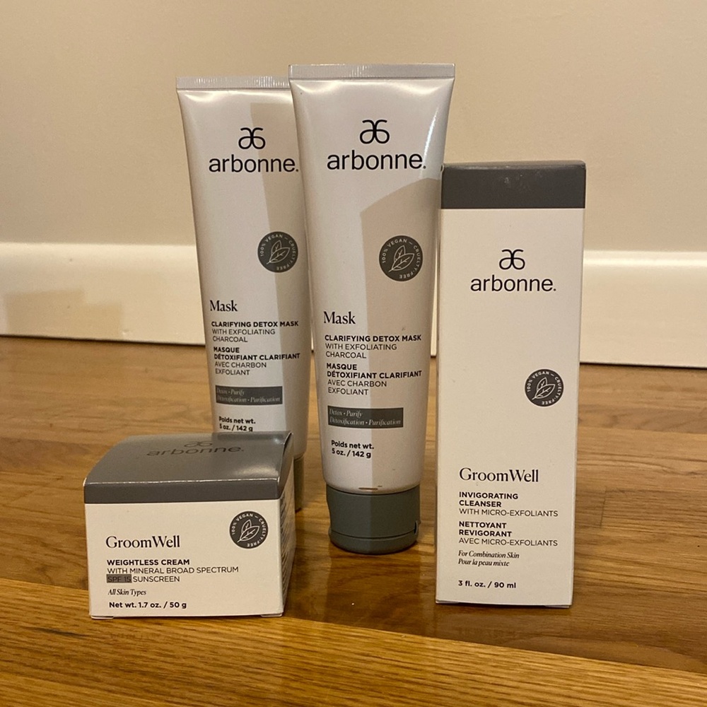 Arbonne Groom Well Lot